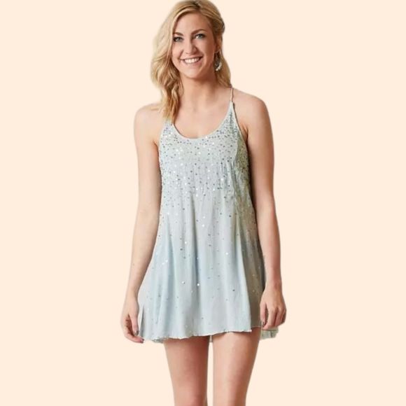 NEW Free People Just Watch Me Dress - Picture 1 of 7